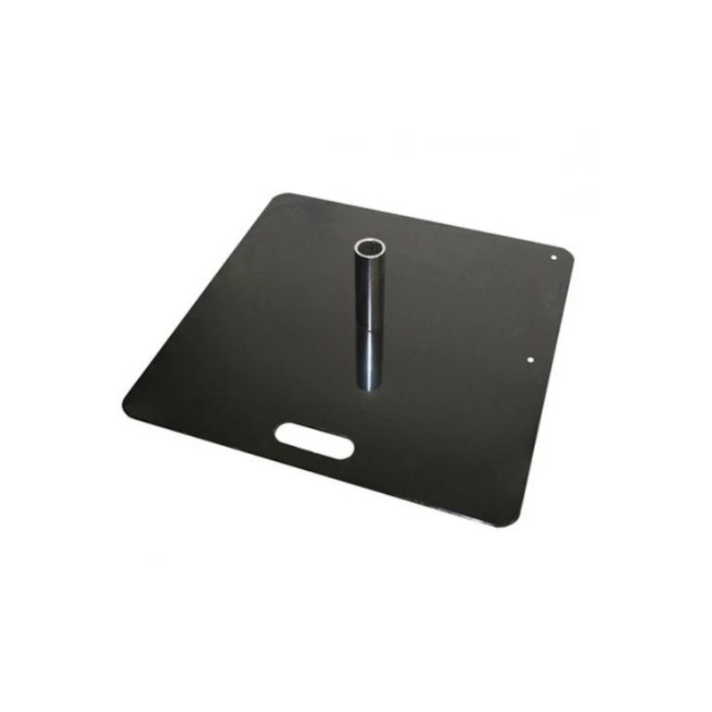 Base plates for uprights – Black